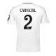 Real Madrid Daniel Carvajal #2 Replike Domaci Dres 2024-25 Kratak Rukav